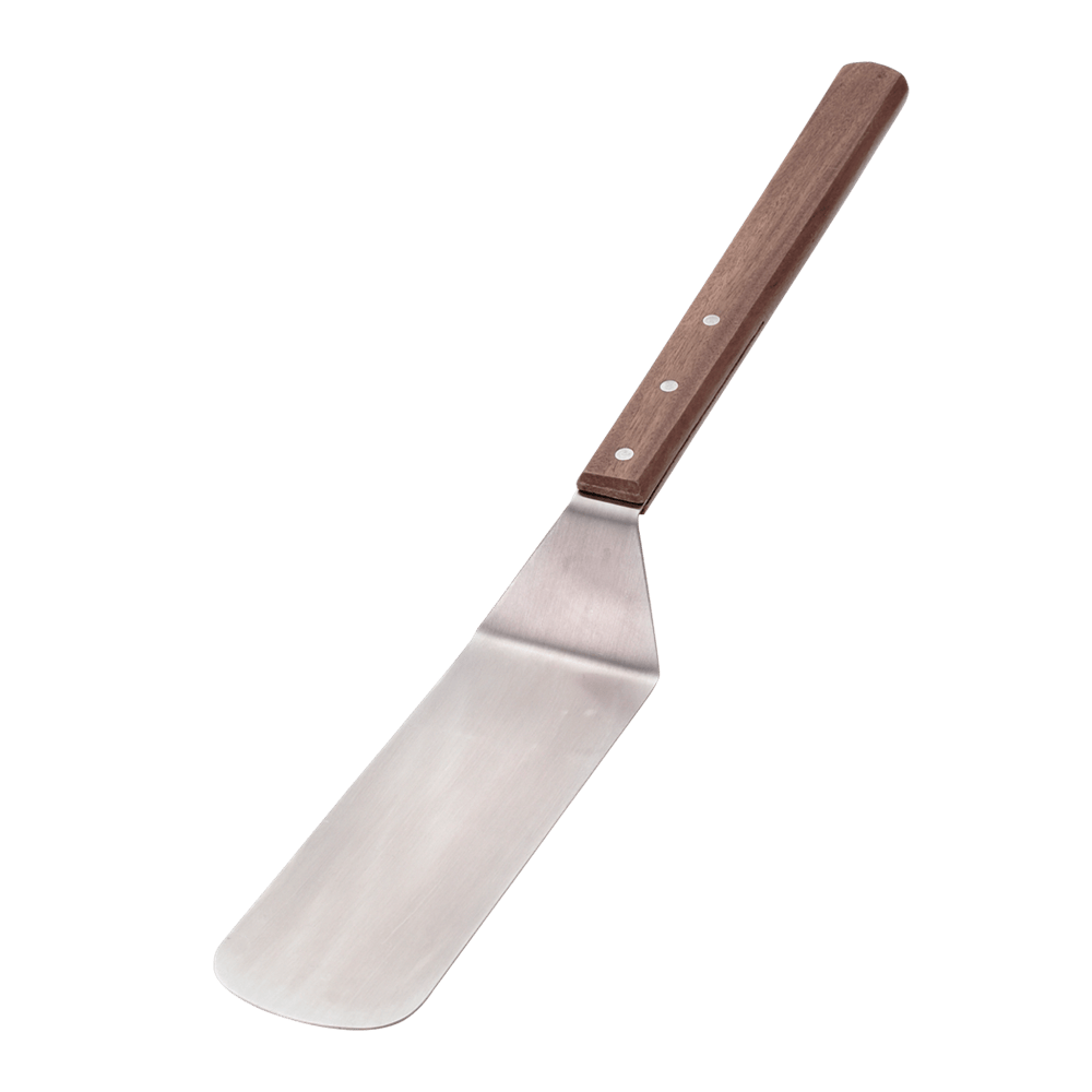 Browne Canada Foodservice Smallwares Each Browne 574316 King-size Turner 8x3 Inch with Wooden Handle | Denson CFE