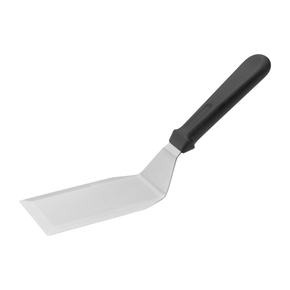 Browne Canada Foodservice Smallwares Each Browne 5744315 6" x 3" Beveled Turner with Black Handle | Denson CFE