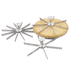 Browne Canada Foodservice Smallwares Each Browne 575108 8-cut Cast Aluminum Pie Marker | Denson CFE
