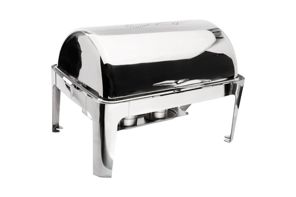 Browne Canada Foodservice Smallwares Each Browne 575137 Cadence Full Size Rectangular Chafer with Roll Top Cover | Denson CFE