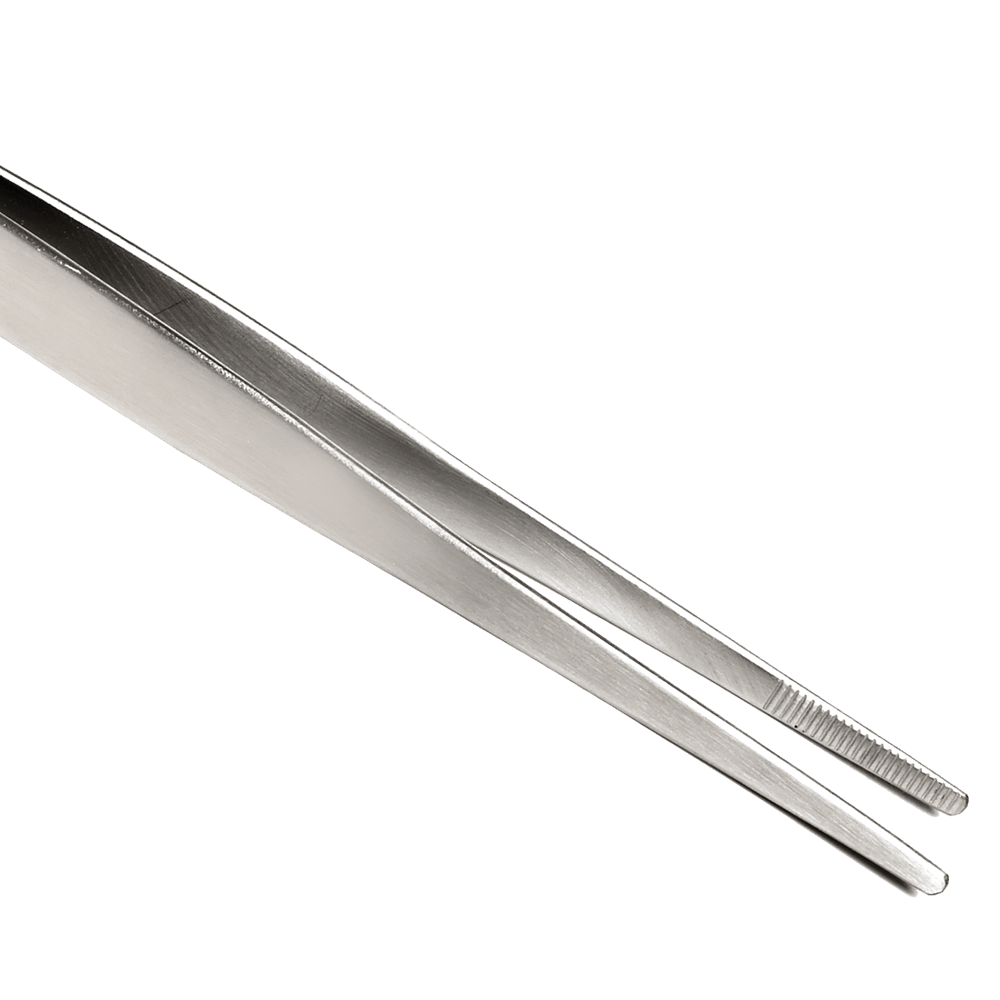 Browne Canada Foodservice Smallwares Each Browne 57516 Precision Tong Straight Stainless Steel 8 Inch 20.32 Centimeters | Denson CFE