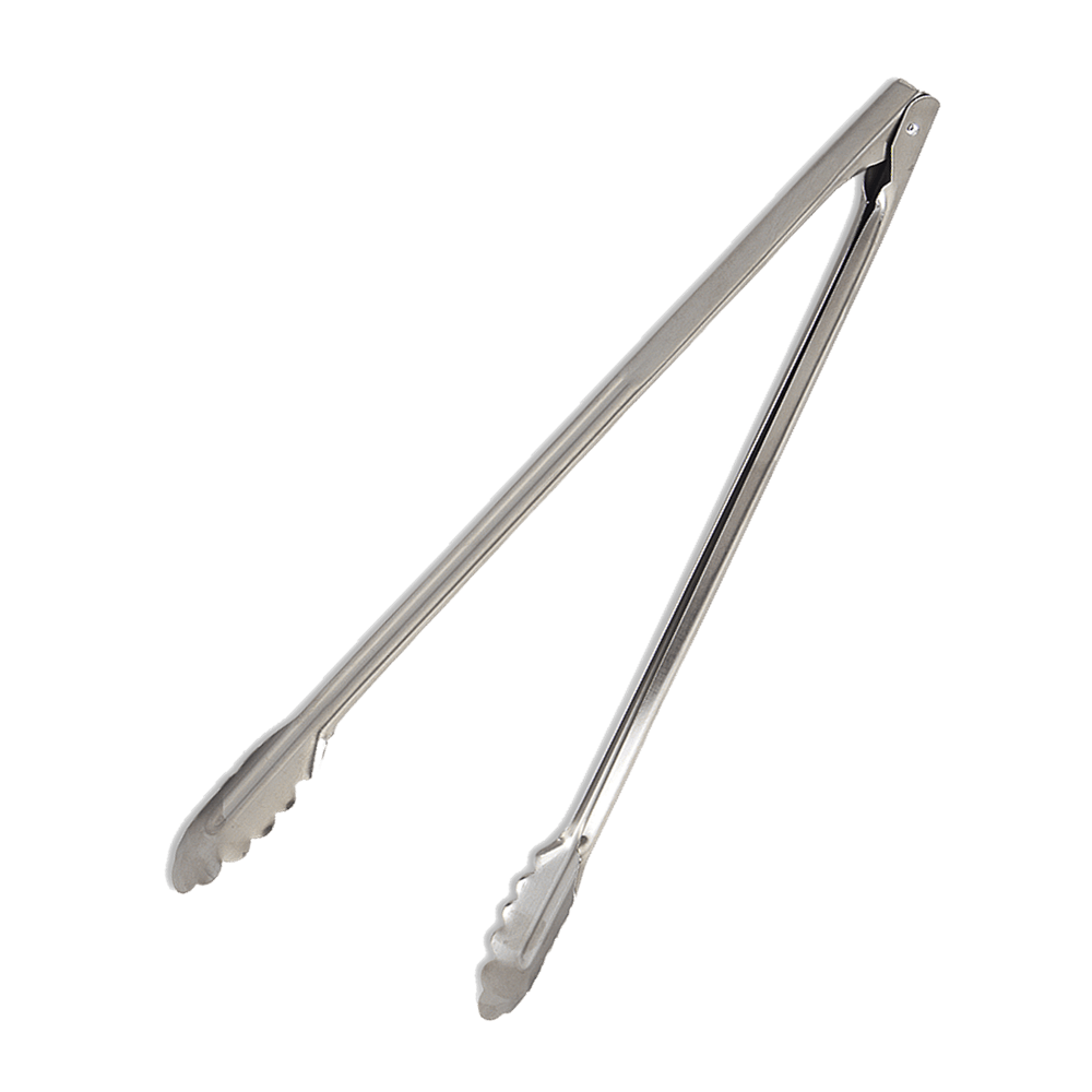 Browne Canada Foodservice Smallwares Each Browne 57529 16" Stainless Steel Utility Tongs | Denson CFE