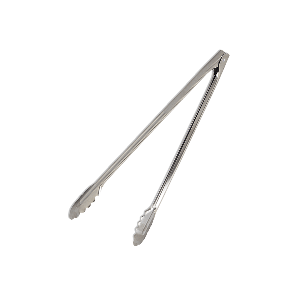Browne Canada Foodservice Smallwares Each Browne 57547 Heavy Spring Tong 9.5 Inch Stainless Steel | Denson CFE