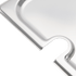 Browne Canada Foodservice Smallwares Each Browne 575539 Stainless Steel Cover for Half Size Steam Table Pan | Denson CFE