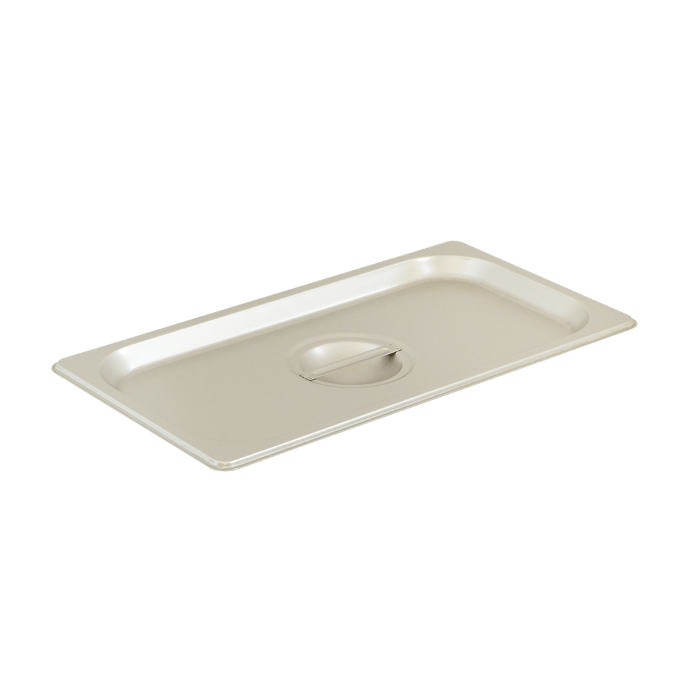 Browne Canada Foodservice Smallwares Each Browne 575548 (CP8132) 1/3-Size Cover, 24 Gauge Stainless Steel - NSF Certified | Denson CFE