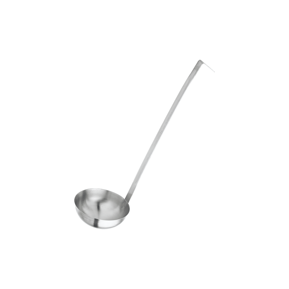 Browne Canada Foodservice Smallwares Each Browne 5757005 OPTIMA 0.5oz Stainless Steel One-Piece Ladle | Denson CFE