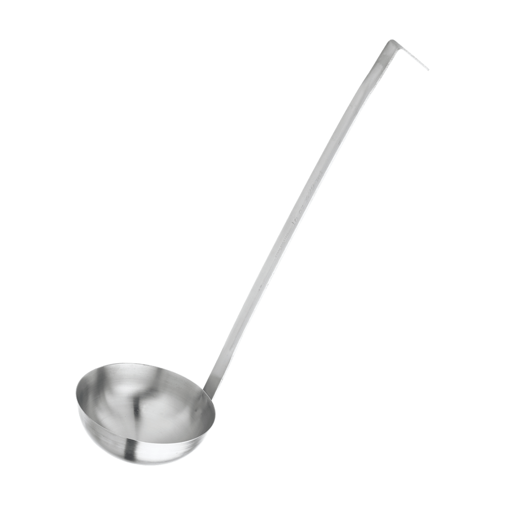 Browne Canada Foodservice Smallwares Each Browne 575708 OPTIMA 8oz Stainless Steel One-Piece Ladle | Denson CFE