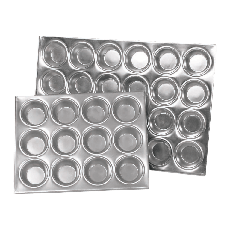 Browne Canada Foodservice Smallwares Each Browne 5811612 12 Cup Aluminum Muffin Pan | Denson CFE