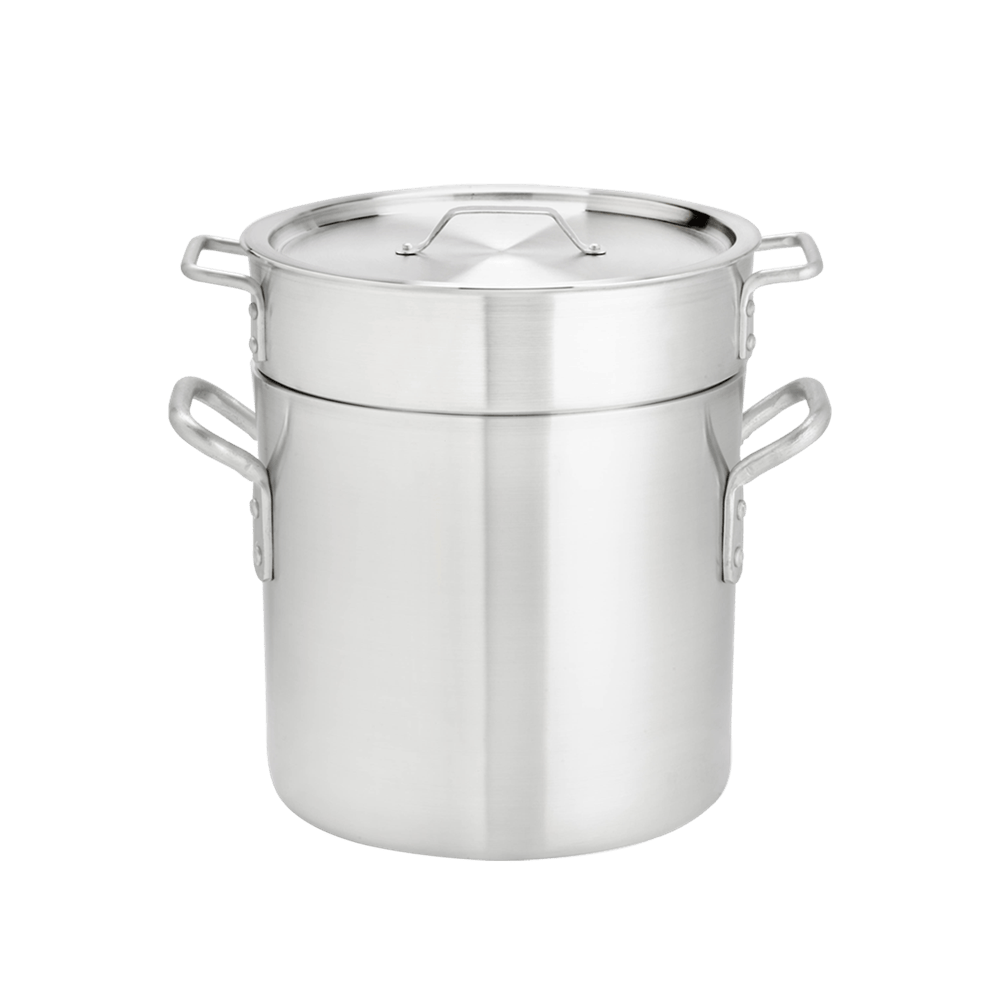 Browne Canada Foodservice Smallwares Each Browne 5813212 THERMALLOY Double Boiler Set 12 Quart Aluminum | Denson CFE