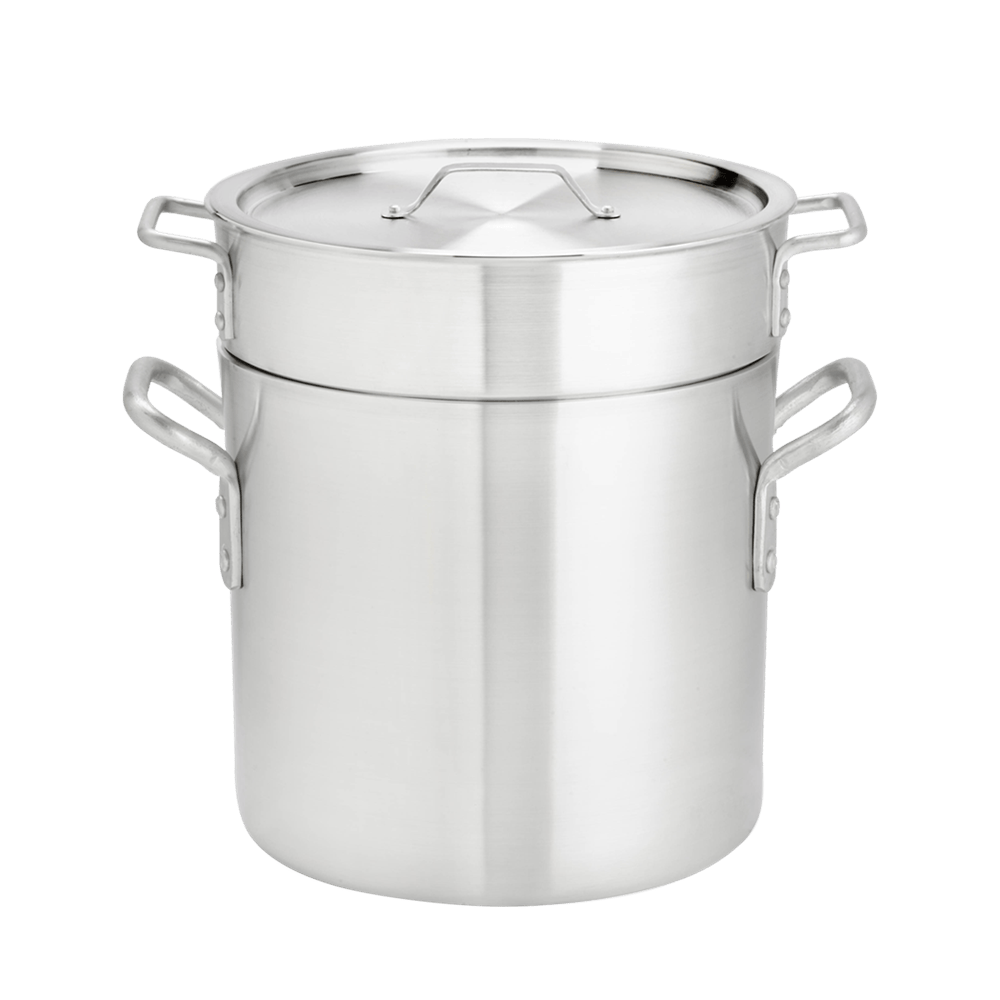 Browne Canada Foodservice Smallwares Each Browne 5813216 THERMALLOY Double Boiler Set 16 Quart Aluminum | Denson CFE