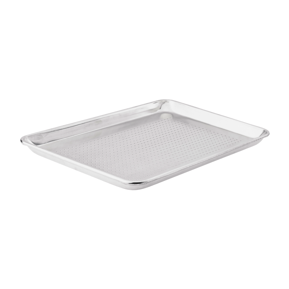 Browne Canada Foodservice Smallwares Each Browne 58132641 THERMALLOY Half Size Aluminum Bun Pan Perforated 18 Gauge 18x13x1 Inch | Denson CFE