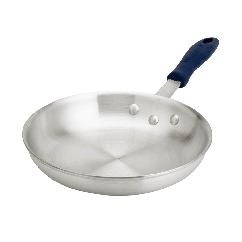 Browne Canada Foodservice Smallwares Each Browne 5814812 THERMALLOY Fry Pan 12 Inch Aluminum with Silicone Sleeve | Denson CFE
