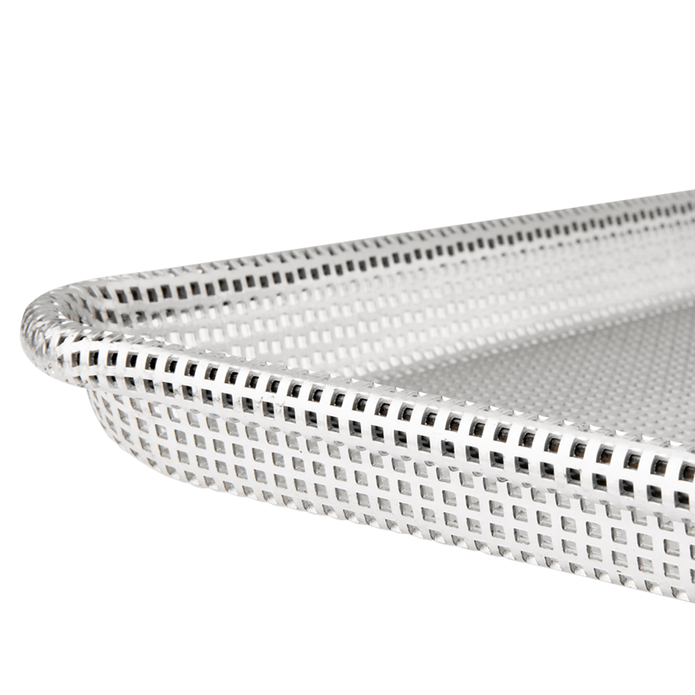 Browne Canada Foodservice Smallwares Each Browne 58182651 Bun Pan Fully Perforated Aluminum Full Size 16 Gauge 18x26 Inch | Denson CFE