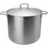 Browne Canada Foodservice Smallwares Each Browne 60 Qt. Elements Stainless Steel Deep Stock Pot - 5733960 | Denson CFE