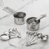 Browne Canada Foodservice Smallwares Each Browne 746106 Measuring Cup Set Stainless Steel with Wire Handles | Denson CFE