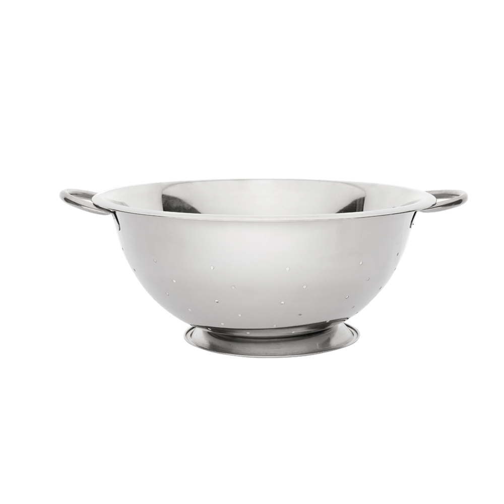 Browne Canada Foodservice Smallwares Each Browne 746110 8qt Stainless Steel Footed Colander | Denson CFE