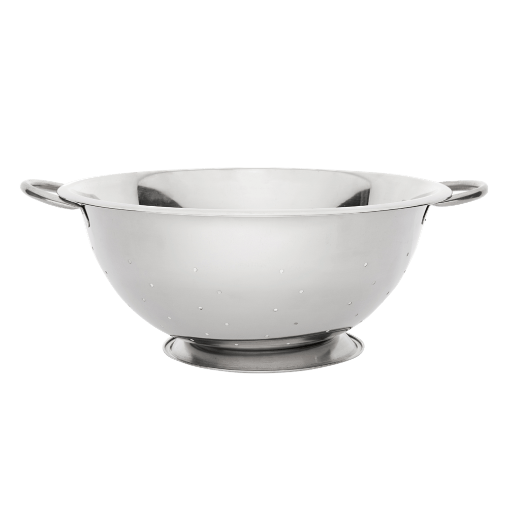 Browne Canada Foodservice Smallwares Each Browne 746111 (R39) 13qt Stainless Steel Footed Colander | Denson CFE