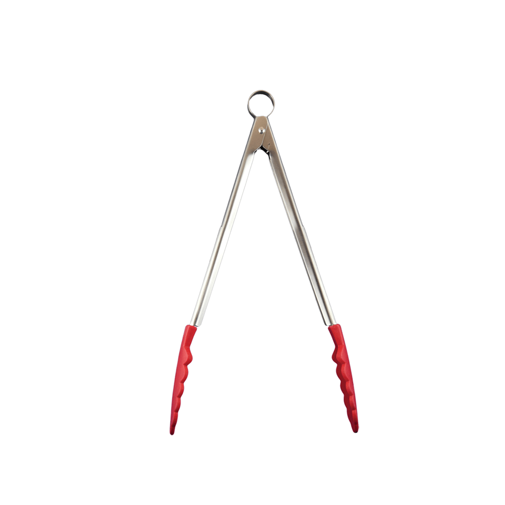 Browne Canada Foodservice Smallwares Each Browne 74708605 CUISIPRO Silicone Tong 9.5 Inch Red | Denson CFE
