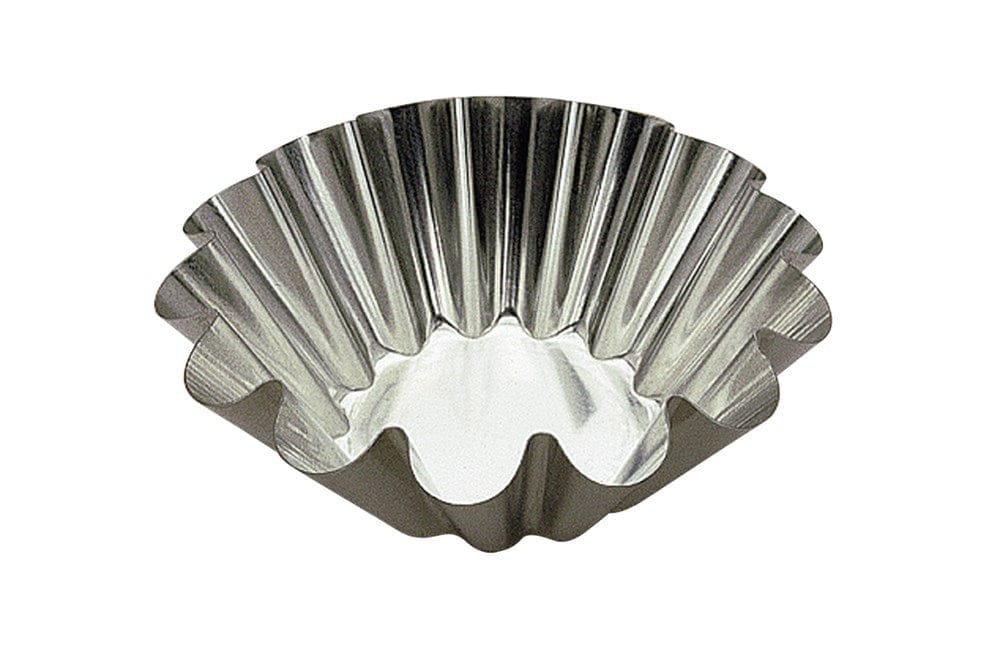 Browne Canada Foodservice Smallwares Each Browne 80123030 GOBEL Brioche Large Mold Wide Ribs 18x5.6cm 7x2.2 Inch Tin | Denson CFE