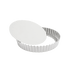 Browne Canada Foodservice Smallwares Each Browne 80126620 GOBEL Quiche Mold LB Fluted Round Medium Deep 8x1.4 Inch Tin | Denson CFE