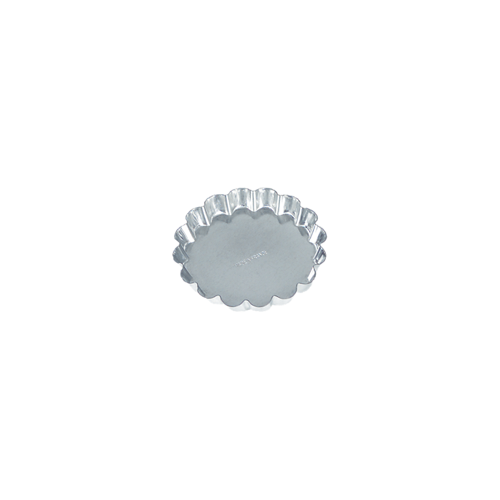 Browne Canada Foodservice Smallwares Each Browne 80193530 GOBEL Tart Mold Fluted Round 6x1cm 2.4x0.4 Inch Tin | Denson CFE