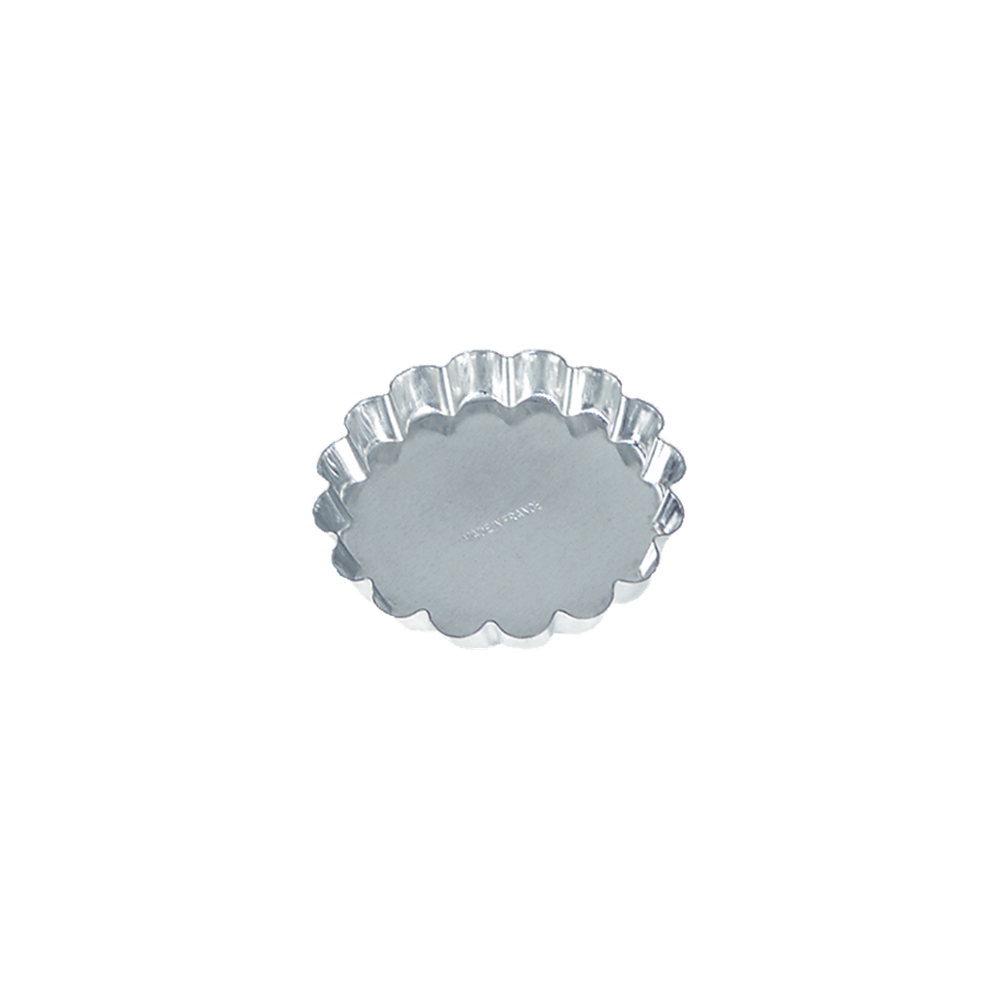 Browne Canada Foodservice Smallwares Each Browne 80193560 GOBEL Tart Mold Fluted Round 9x1.5cm 3.5x0.6 Inch Tin | Denson CFE