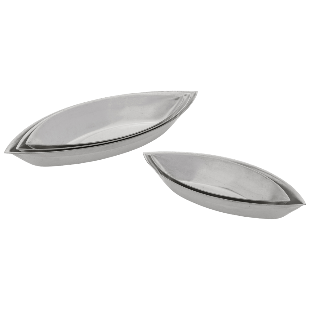 Browne Canada Foodservice Smallwares Each Browne 80194030 GOBEL Tartlet Mold Boat 8x3.3x1.2cm 3.2x1.3x0.47 Inch Tin | Denson CFE