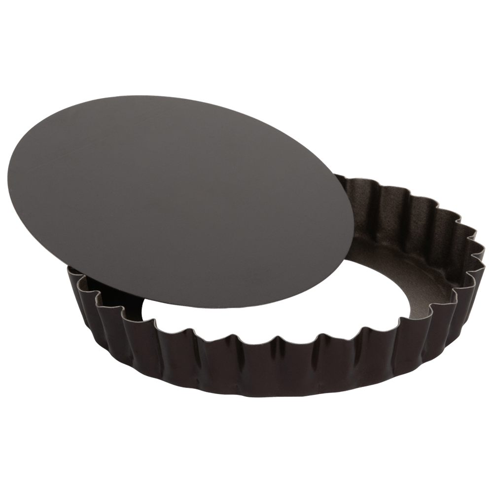 Browne Canada Foodservice Smallwares Each Browne 80293480 GOBEL Tart Mold LB Fluted Round 12x2 Centimeters or 4.7x0.8 Inch Non Stick | Denson CFE