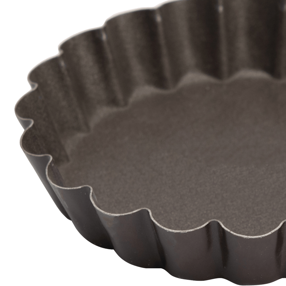 Browne Canada Foodservice Smallwares Each Browne 80293570 GOBEL Tart Mold Fluted Round 10x1.8 Centimeters or 4x0.7 Inch Non Stick | Denson CFE