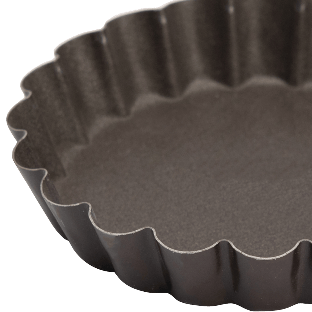 Browne Canada Foodservice Smallwares Each Browne 80293570 GOBEL Tart Mold Fluted Round 10x1.8 Centimeters or 4x0.7 Inch Non Stick | Denson CFE