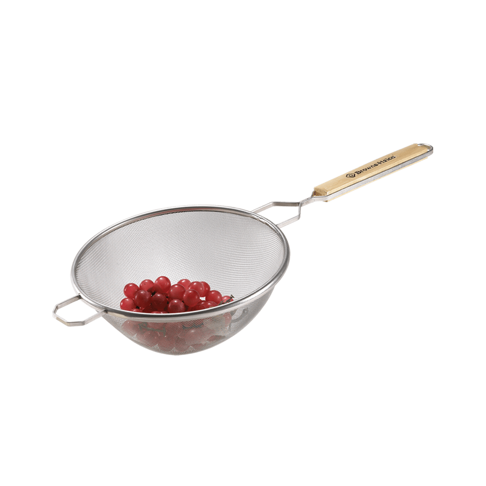 Browne Canada Foodservice Smallwares Each Browne 9096 Single Mesh Strainer Fine Seven Point Twenty Five Inch Bowl | Denson CFE