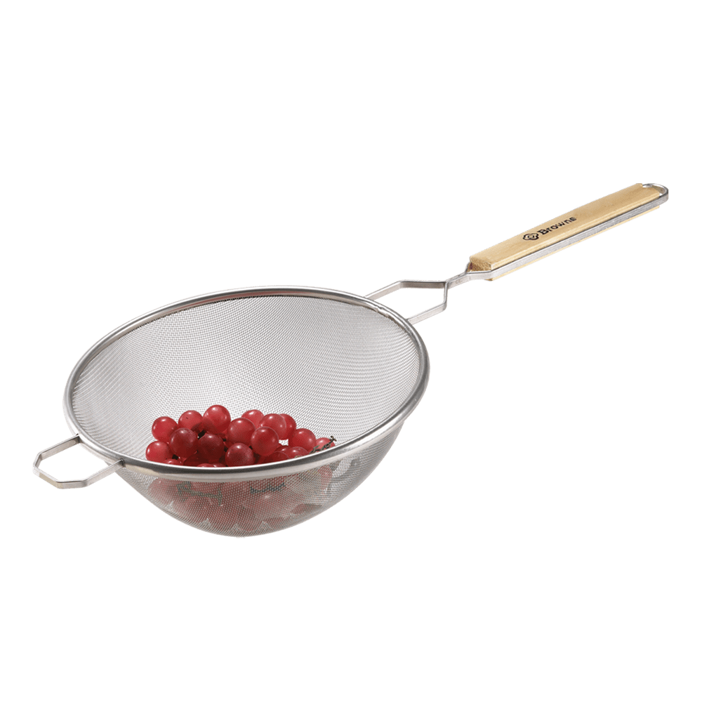 Browne Canada Foodservice Smallwares Each Browne 9099 Single Mesh Strainer Fine Ten Point Five Inch Bowl | Denson CFE