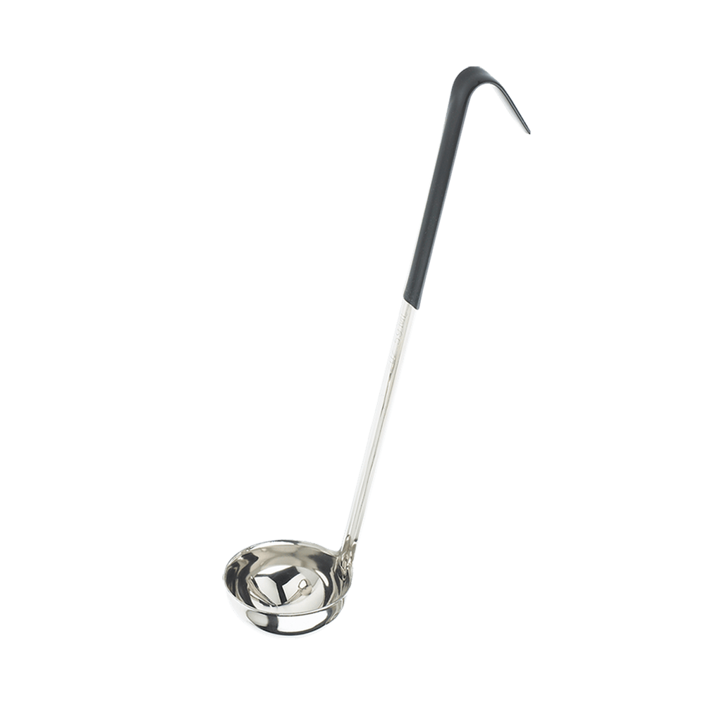Browne Canada Foodservice Smallwares Each Browne 9944BLK 4 Ounce Ladle with Black Coated Handle | Denson CFE