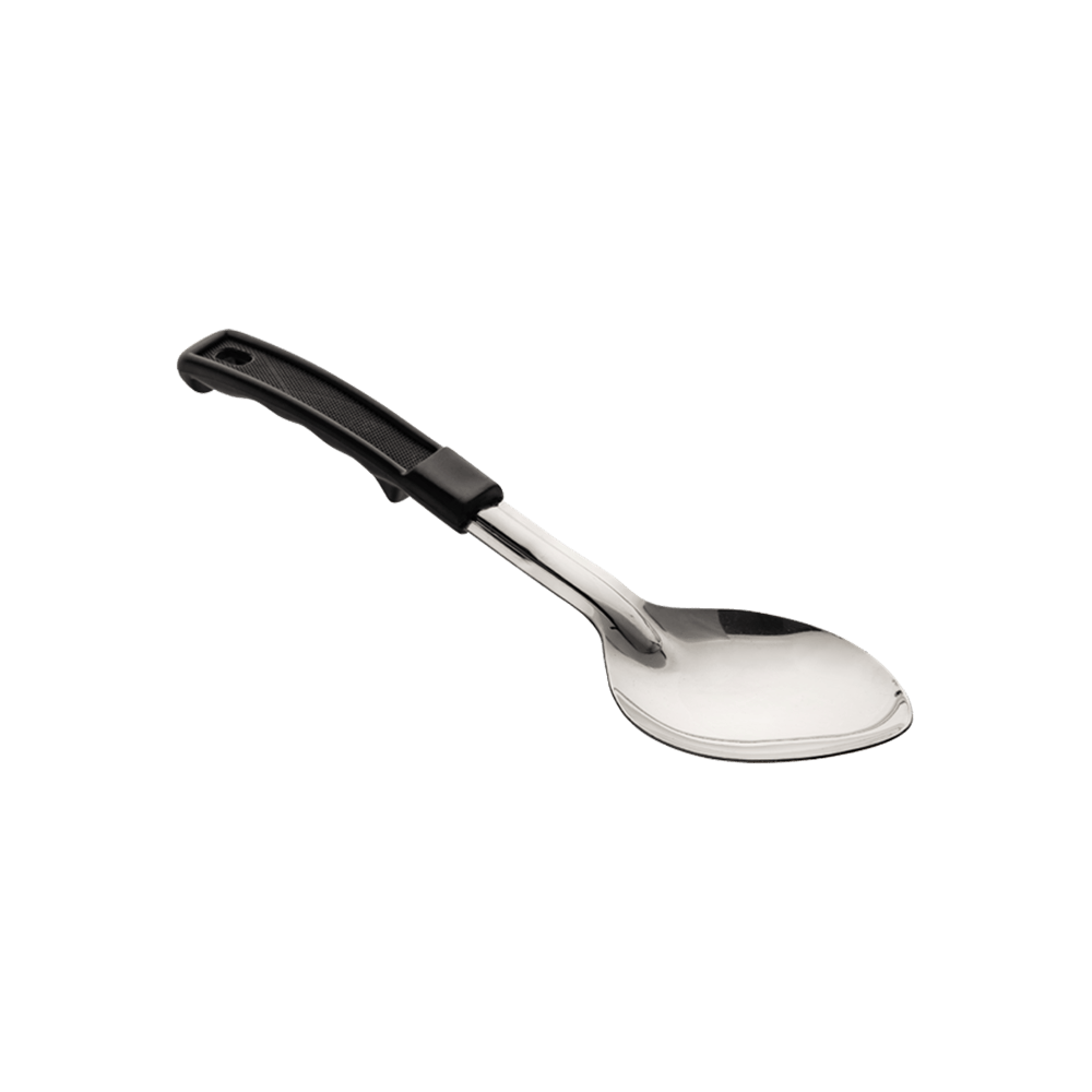 Browne Canada Foodservice Smallwares Each Browne CONVENTIONAL 572331 13″ Stainless Steel Basting Solid Spoon With Plastic Handle | Denson CFE