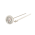 Browne Canada Foodservice Smallwares Each Browne CT84119 8 Inch Candy Deep Fry Thermometer 50 Fahrenheit to 550 Fahrenheit | Denson CFE