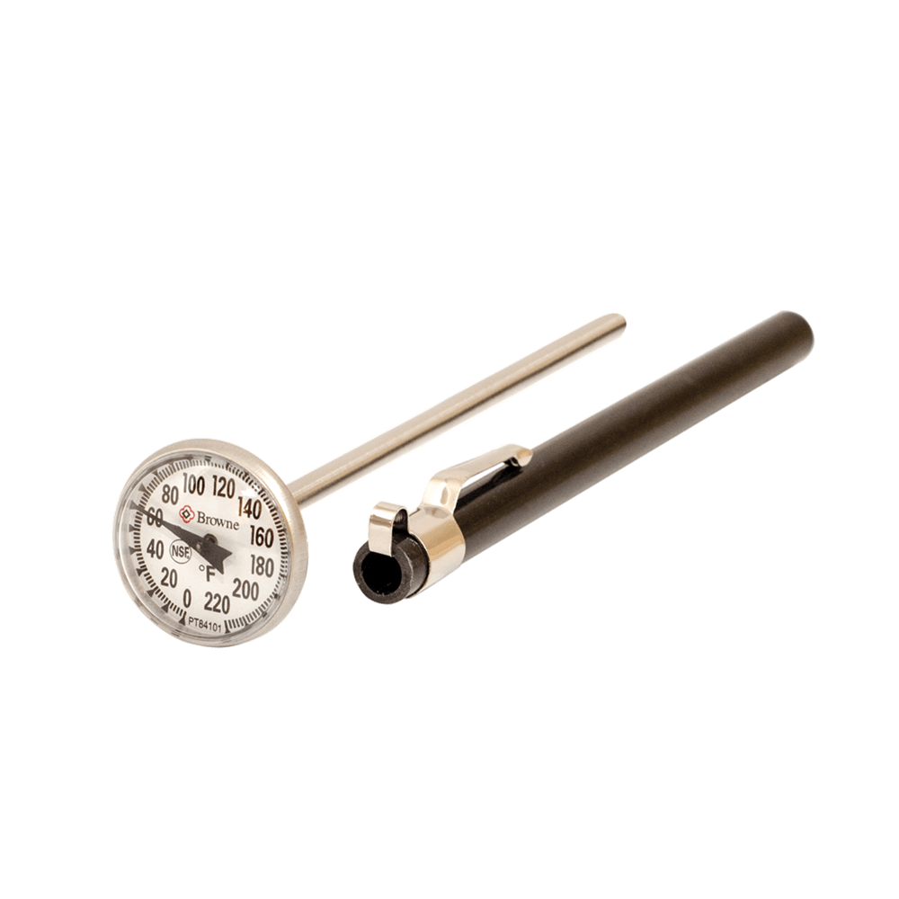 Browne Canada Foodservice Smallwares Each Browne PT84101 Pocket Test Thermometer 0 Fahrenheit to 220 Fahrenheit | Denson CFE