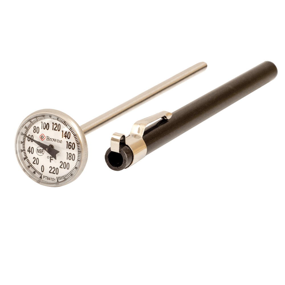 Browne Canada Foodservice Smallwares Each Browne PT84113 Pocket Test Thermometer Negative 10 Celsius to 110 Celsius | Denson CFE