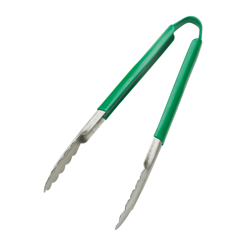Browne Canada Foodservice Smallwares Each / Green Browne 5513GR 16 Inch Tong with Green Coated Handle | Denson CFE