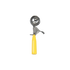 Browne Canada Foodservice Smallwares Each / Yellow Browne 573320 Disher - Size 20, 1.75 oz, Stainless Steel with Yellow Handle | Denson CFE