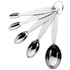 Browne Canada Foodservice Smallwares Set Browne 747002 CUISIPRO Measuring Spoon 5 Piece Set Stainless Steel | Denson CFE