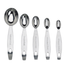 Browne Canada Foodservice Smallwares Set Browne 747002 CUISIPRO Measuring Spoon 5 Piece Set Stainless Steel | Denson CFE