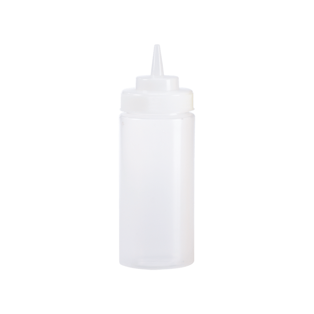 Browne Canada Foodservice Squeeze Bottles Each Browne 57801600 16 Ounce Clear Squeeze Dispenser Packed 2 Dozen Case | Denson CFE