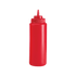 Browne Canada Foodservice Squeeze Bottles Each Browne 57802405 24 Ounce Red Wide Mouth Squeeze Dispenser | Denson CFE