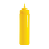 Browne Canada Foodservice Squeeze Bottles Each / Yellow Browne 57802417 24 Ounce Yellow Wide Mouth Squeeze Dispenser | Denson CFE