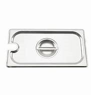 Browne Canada Foodservice Steam Table Pans Each Browne 22240 1/2 Size Stainless Steel Long Steam Pan Cover | Denson CFE