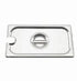 Browne Canada Foodservice Steam Table Pans Each Browne 22240 1/2 Size Stainless Steel Long Steam Pan Cover | Denson CFE