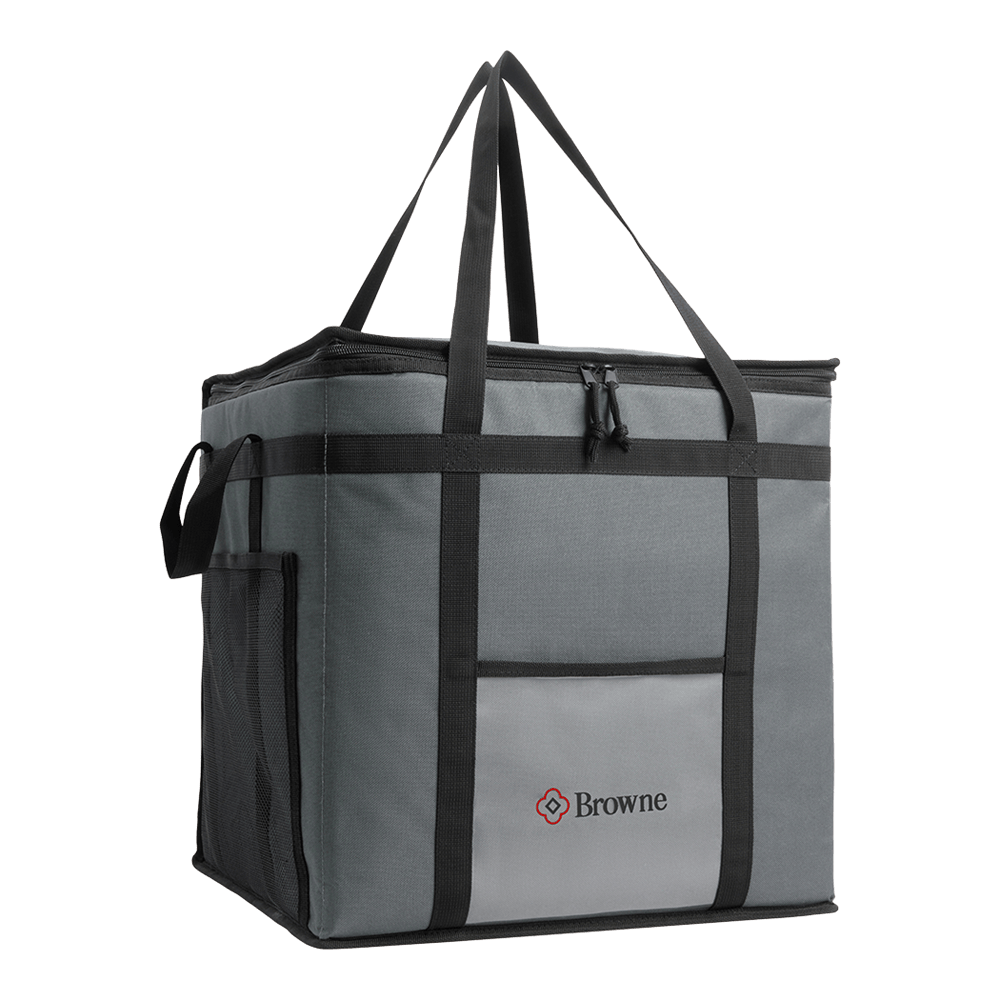 Browne Canada Foodservice Storage & Transport Each Browne 16" x 14" x 14" Polyester Food Carrier Delivery Bag - 575390 | Denson CFE