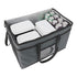 Browne Canada Foodservice Storage & Transport Each Browne 575389 23" x 15" x 14" Insulated Delivery Bag - Grey