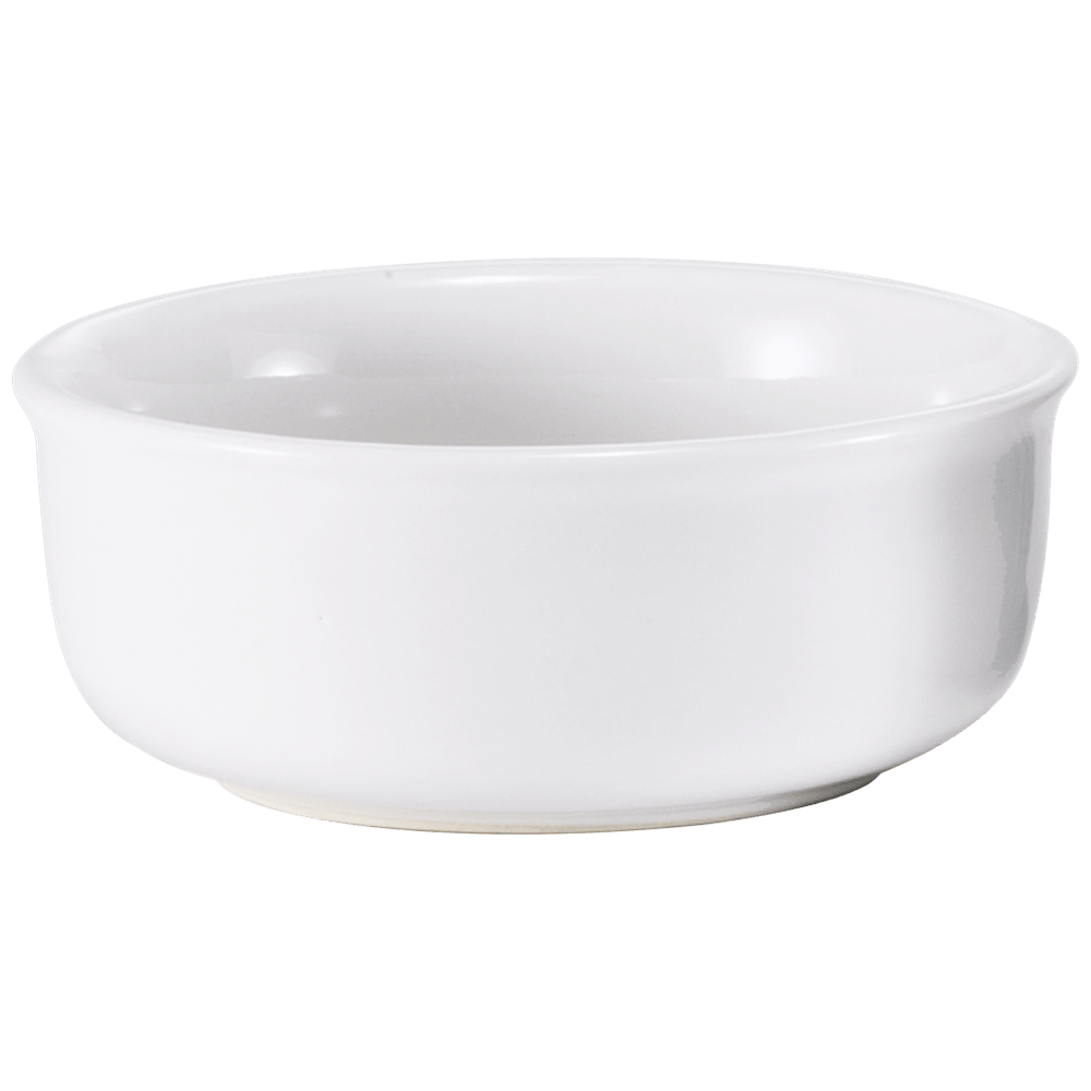 Browne Canada Foodservice Tabletop Each Browne 564005W Cocotte 8 Ounce White | Denson CFE