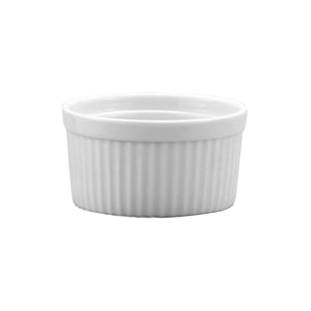 Browne Canada Foodservice Tabletop Each Browne 564021W Souffle/Ramekin 3-1/2"/200ml, White Porcelain | Denson CFE